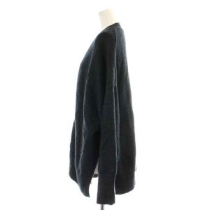 Plage R’IAM Washable WOOL カーディガン ニット Vネック 長袖 ウール カシミヤ混 F グレー
