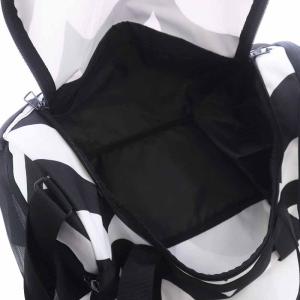 adidas Marimekko ダッフルバッグ ボストン ライネ 白 ホワイト 黒 ブラック