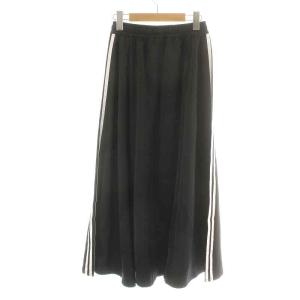 adidas Originals BEAUTY&YOUTH UNITED ARROWS 別注 ロングサテンスカート LONG SATIN SKIRT フレアスカート