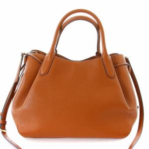 kate spade new york ダンプリン ペブルド レザー ラージ サッチェル ショルダーバッグ トートバッグ 2way キャメル K8134