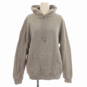 21年製 パーカー スウェット 裏起毛 プルオーバー 38 M グレー