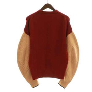 TOGA PULLA ARCHIVES 17AW ウールツートーンニットプルオーバー Wool Two Tone knit pullover セーター