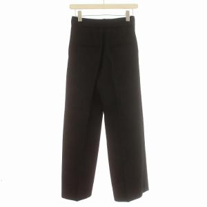 22AW exquisite パンツ スラックス ウール 34 S 黒 ブラック（2024/05 
