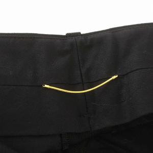Deuxieme Classe 22AW exquisite パンツ スラックス ウール 34 S 黒 ブラック