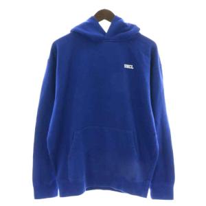 college style パーカー プルオーバー 長袖 ロゴプリント 1 S 青 ブルー