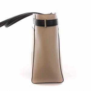 kate spade new york STACI ステイシー カラーブロック レザー ラップトップ トートバッグ ベージュ 白 WKRU7098