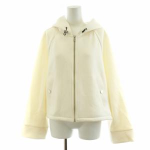 23SS パーカー ジップアップ 36 S 白 ホワイト
