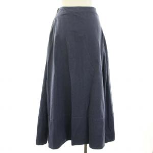 MADISONBLUE BACK SATIN MAXI FLARE SKIRT バックサテンマキシフレアスカート ヴィンテージ加工 硫化染め 00