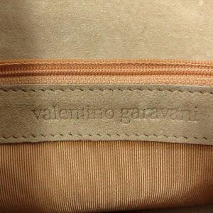 VALENTINO GARAVANI ハンドバッグ レザー キャメル