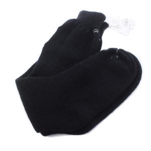 Maison Margiela Alpaca wool socks アルパカウールソックス 靴下 刺繍 S 黒 ブラック S31TL0028