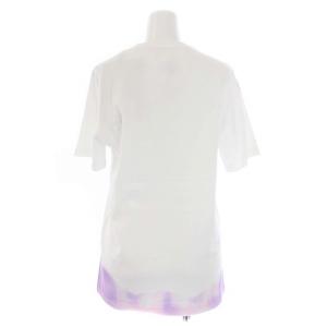 Maison Margiela 19SS タイダイ染め エイズTシャツ カットソー 半袖 S 白 ホワイト ピンク S32GJ0007