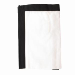 Martin Margiela 10 スカーフ 白 ホワイト 黒 ブラック S50FX0029