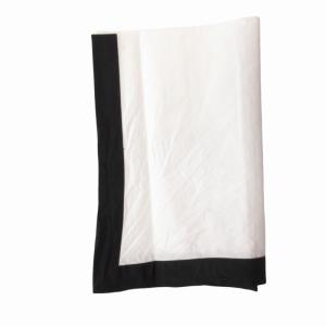 Martin Margiela 10 スカーフ 白 ホワイト 黒 ブラック S50FX0029