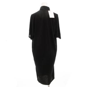 Acne Studios ワンピース ロング丈 5分袖 タートルネック XS 黒 ブラック /FF2 GY21 TZ