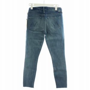 MOTHER 2016年製 スキニー デニムパンツ ジーパン ジーンズ ジッパーフライ ペイント加工 ダメージ加工 カットオフ 26 M
