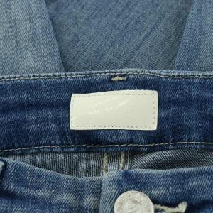 MOTHER 2016年製 スキニー デニムパンツ ジーパン ジーンズ ジッパーフライ ペイント加工 ダメージ加工 カットオフ 26 M