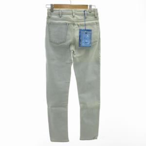 Acne Studios デニムパンツ ジーンズ ジーパン ハイブリーチ 細ストレート ジッパーフライ 25 32 S 水色 ライトブルー