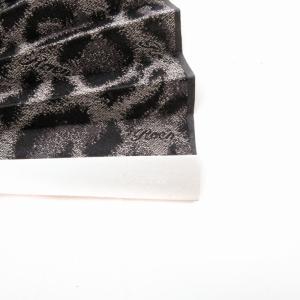 Roen 1 ×白竹堂 コラボ 扇子 アルミ骨セット レオパード柄 ヒョウ柄 黒 ブラック /BL10 0830