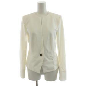 20SS 24 TWENTY FOUR JACKET Cool ノーカラージャケット シングル 40 白