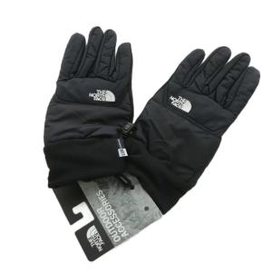 ヌプシイーチップグローブ NUPTSE GLOVE 手袋 ロゴ L 黒 ブラック NN61815 /AN7
