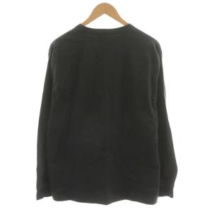 CIOTA スビンコットン 度詰め吊り天竺ポケット付きロンT Tシャツ カットソー 長袖 5 グレー CSLM-105M