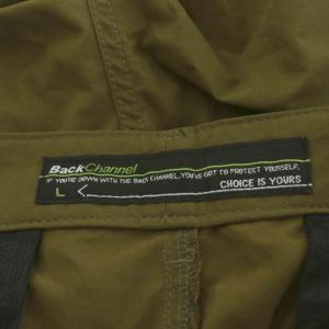 Back Channel パンツ ジッパーフライ L カーキ 2321608 /AN16