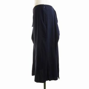 Senso unico ラフスクク Raphuscucu タイトスカート フリル 膝丈 40 L 75 青 ブルー 04240088