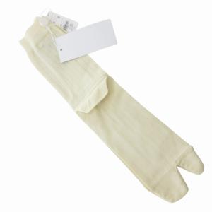 Martin Margiela 22SS 足袋ソックス ニット 刺繍 M ベージュ S30TL0032