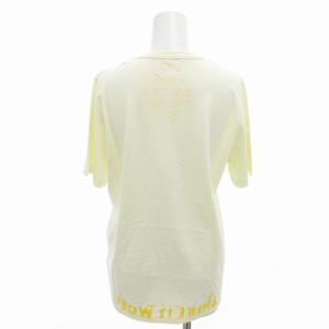 Maison Margiela 17SS エイズTシャツ カットソー 半袖 Vネック ロゴ S ライトベージュ S51GJ0001