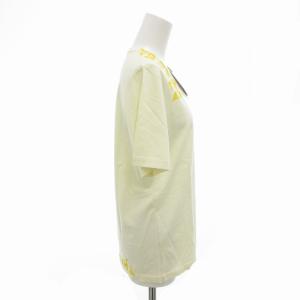 Maison Margiela 17SS エイズTシャツ カットソー 半袖 Vネック ロゴ S ライトベージュ S51GJ0001