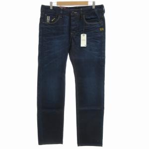 タグ付き ATTACC LOW STRAIGHT LEXICON DENIM DK AGED デニムパンツ