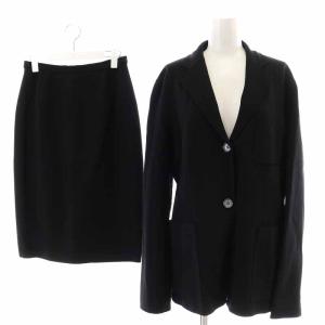 スーツ セットアップ 上下 テーラードジャケット タイトスカート ヴィンテージ 38 11 L