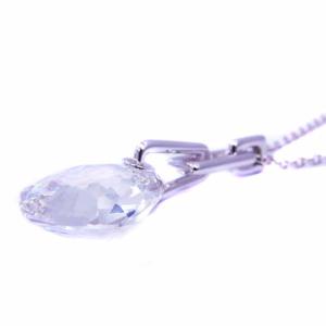 SWAROVSKI ネックレス ペンダント クリスタル クリア 白 ホワイト シルバー色