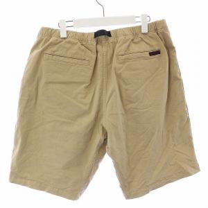 GRAMiCCi ST-SHORTS ショートパンツ ハーフパンツ ジップフライ ベルト XL ベージュ 8555-NOJ