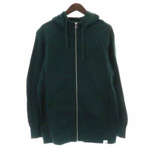 XBYO HOODIE ジャケット パーカー ハイネック ジップアップ 長袖 O XL 緑 グリーン DH3383