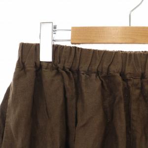 nest Robe リネンベイカーワイドパンツ LINEN BAKER WIDE PANTS サルエルパンツ イージーパンツ クロップド 麻 F