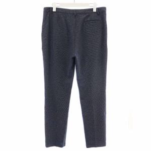 agnes b. テーパードパンツ ロング 3 L 紺 ネイビー