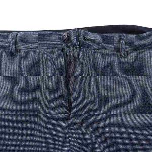 agnes b. テーパードパンツ ロング 3 L 紺 ネイビー