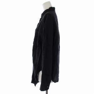 Theory 20SS APRING LINEN HEKANINA LS シャツ ブラウス 長袖 リネン S 黒 ブラック 01-0208201-050-902