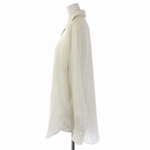 Theory 20SS ブラウス シャツ 長袖 S アイボリー 01-0208227-150-902