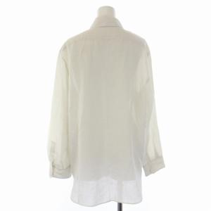 Theory 20SS ブラウス シャツ 長袖 S アイボリー 01-0208227-150-902