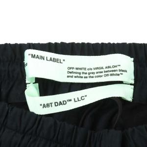 Off-White 18SS パッチ付きイージーフライトパンツ XL ブラック