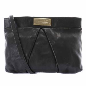 Marchive Percy Crossbody Bag ショルダーバッグ レザー ロゴプレート 黒 ブラック