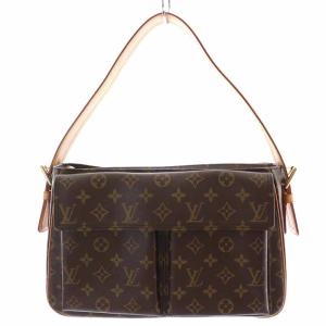 モノグラム ヴィバシテGM ワンショルダーバッグ ポケット ブラウン M51163