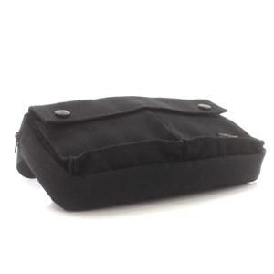 PORTER 吉田カバン 10周年 ボディバッグ ウエストバッグ ロゴ キャンバス 鞄 黒 ブラック