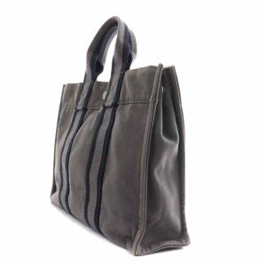 HERMES フールトゥPM ハンドバッグ トートバッグ ミニ グレー