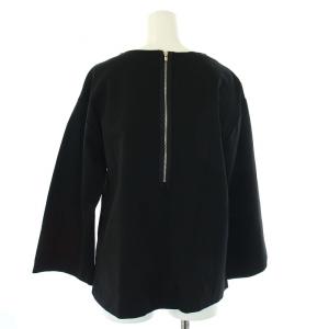 Leilian ネミカ NEMIKA BY LEILIAN カットソー 長袖 バックファスナー 2 M 黒 ブラック