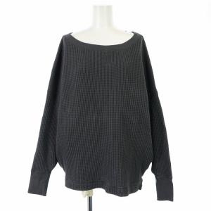 リアム R'IAM 20AW FEMININE WAFFLE プルオーバー カットソー 長袖 ボートネック