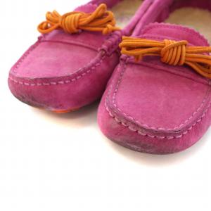 <新品未使用>UGG☆W MEENA モカシン サイズ6.5 ミーナ MEENA モカシン シューズ スエード USA6 23cm ピンク