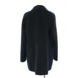 Leilian ミドルコート ウール アンゴラ混 アウター 11 L 黒 ブラック